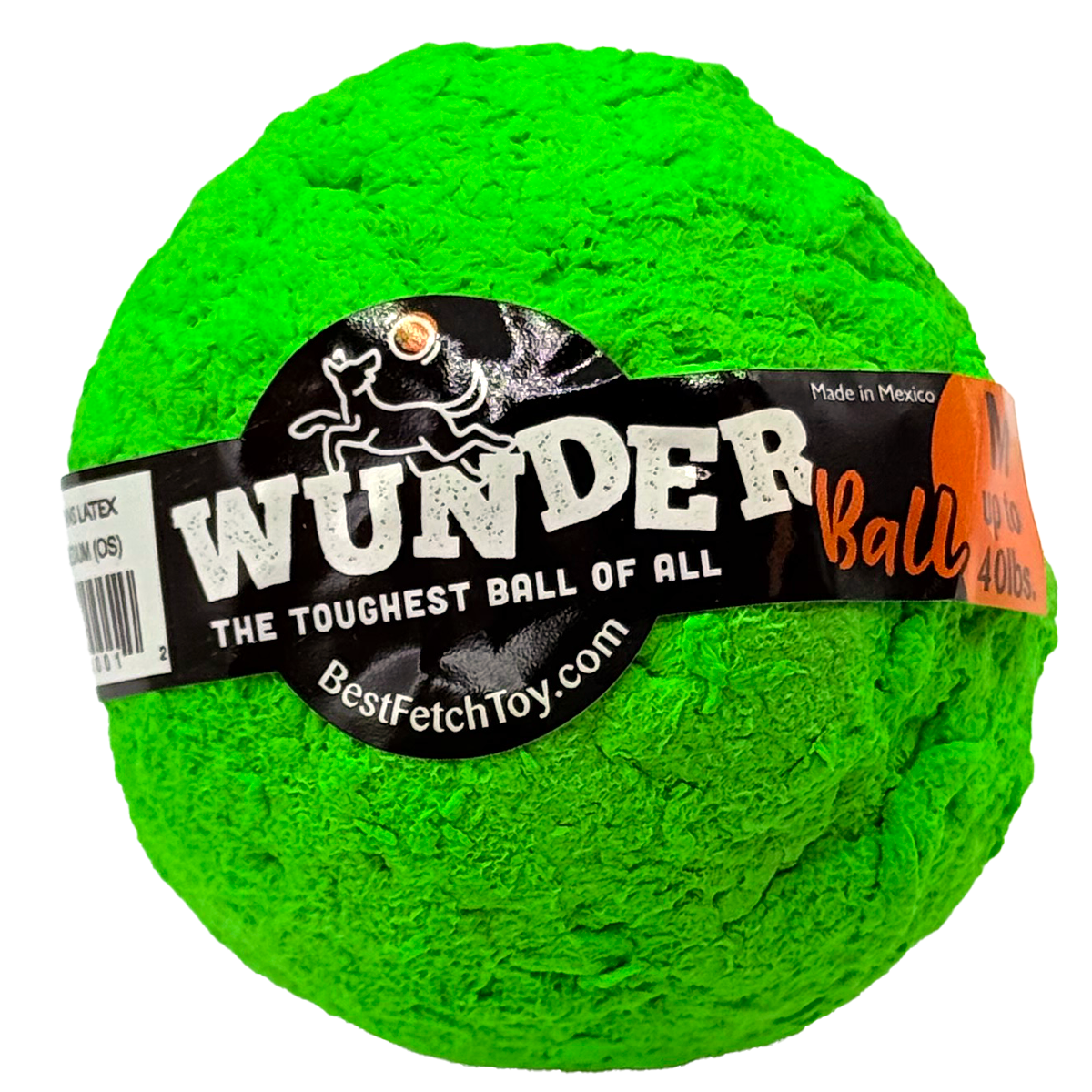 WUNDERball Natural Rubber Dog Ball