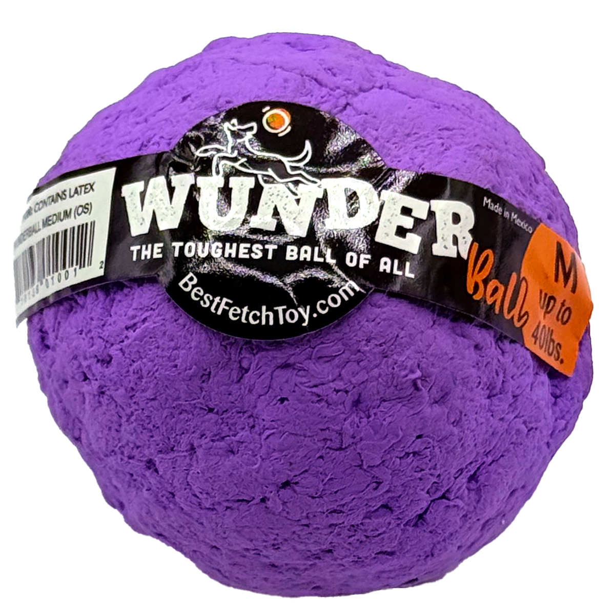 WUNDERball Natural Rubber Dog Ball