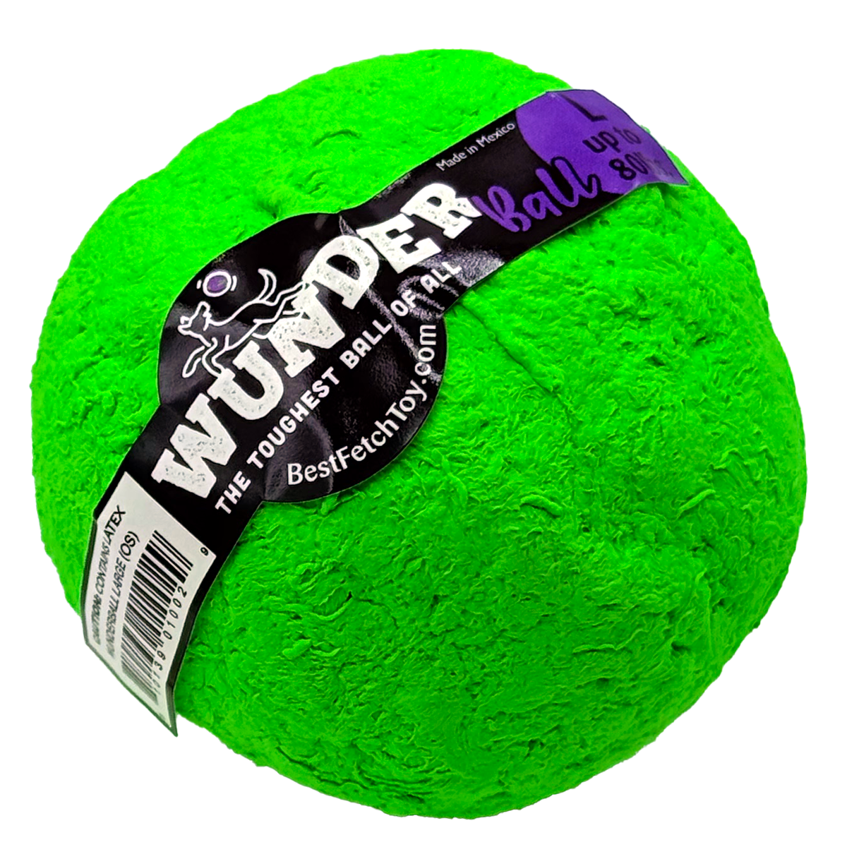 WUNDERball Natural Rubber Dog Ball