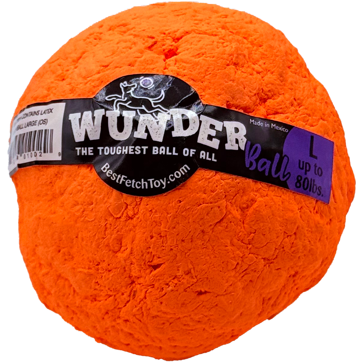 WUNDERball Natural Rubber Dog Ball