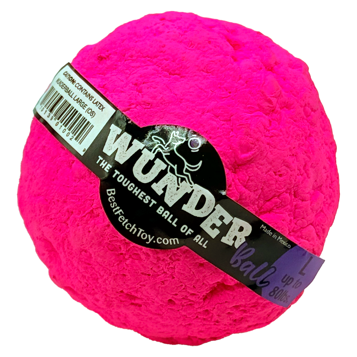 WUNDERball Natural Rubber Dog Ball