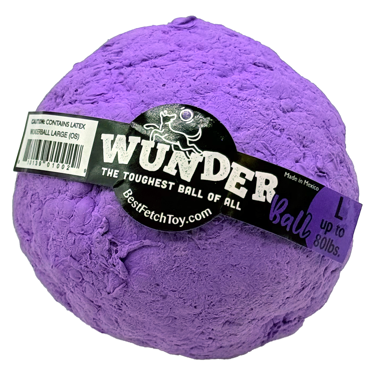 WUNDERball Natural Rubber Dog Ball