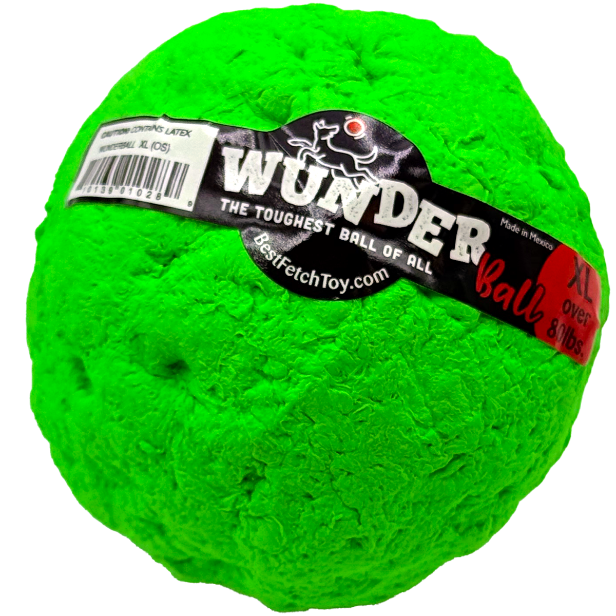 WUNDERball Natural Rubber Dog Ball