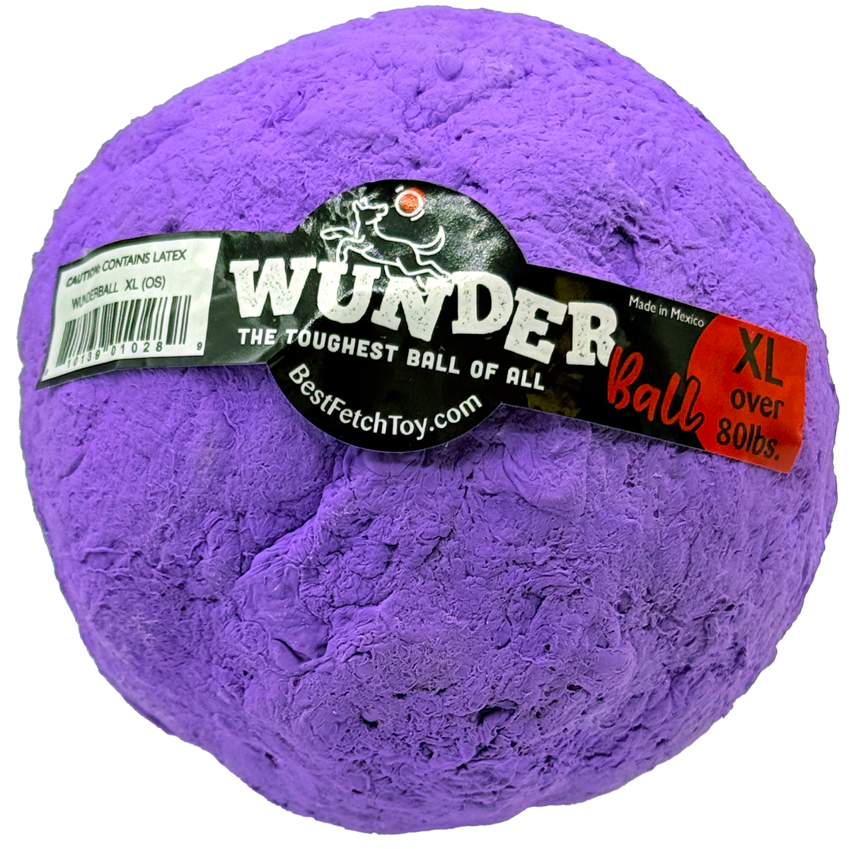 WUNDERball Natural Rubber Dog Ball