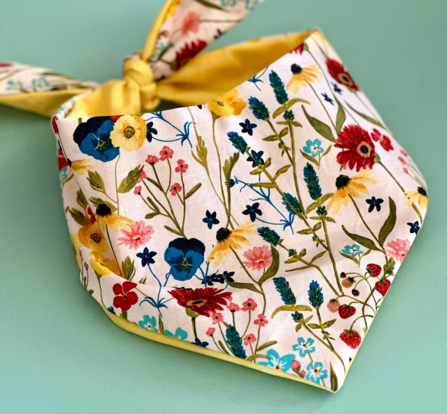 Cottage Garden Dog Bandana