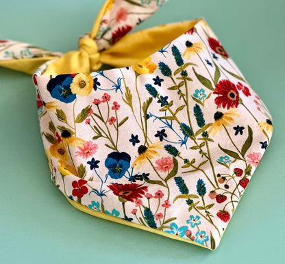 Cottage Garden Dog Bandana