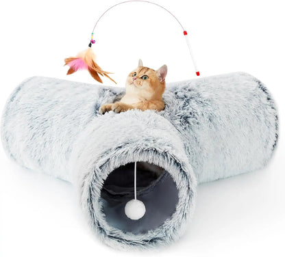 3-Way Collapsible Cat Tunnel