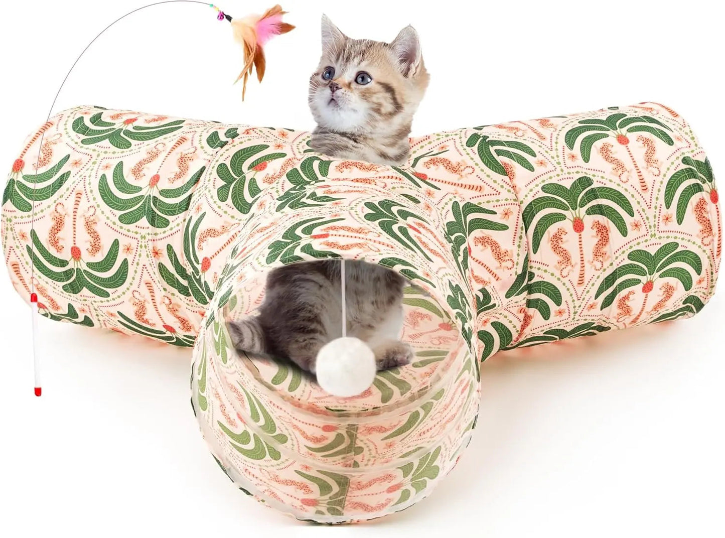 3-Way Collapsible Cat Tunnel