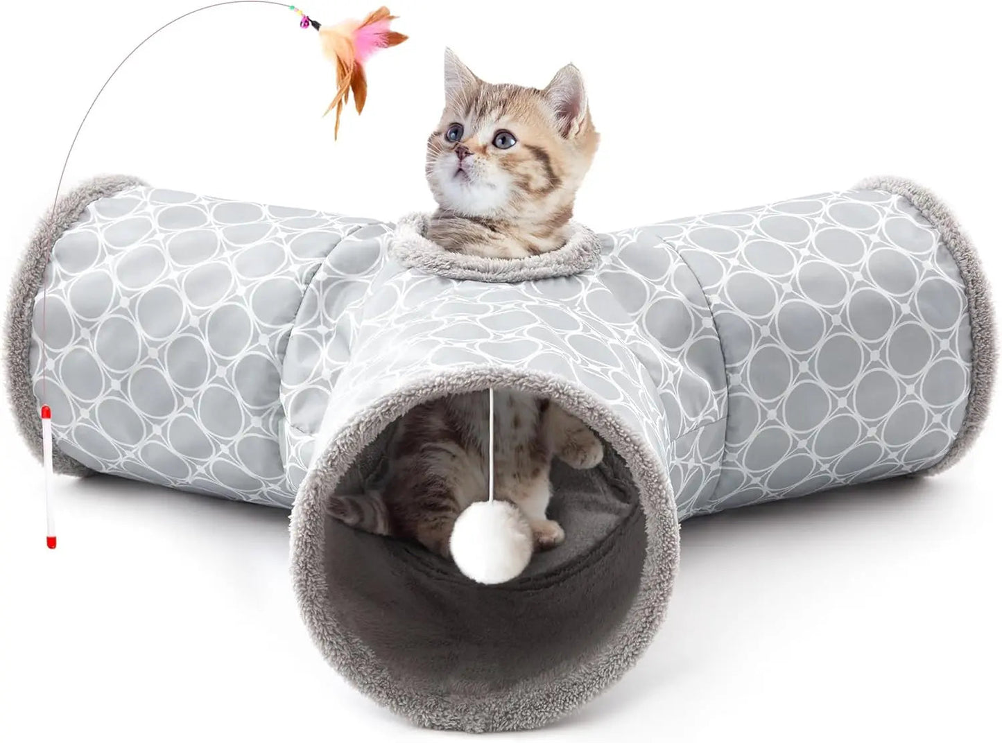 3-Way Collapsible Cat Tunnel