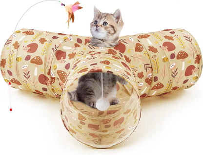 3-Way Collapsible Cat Tunnel