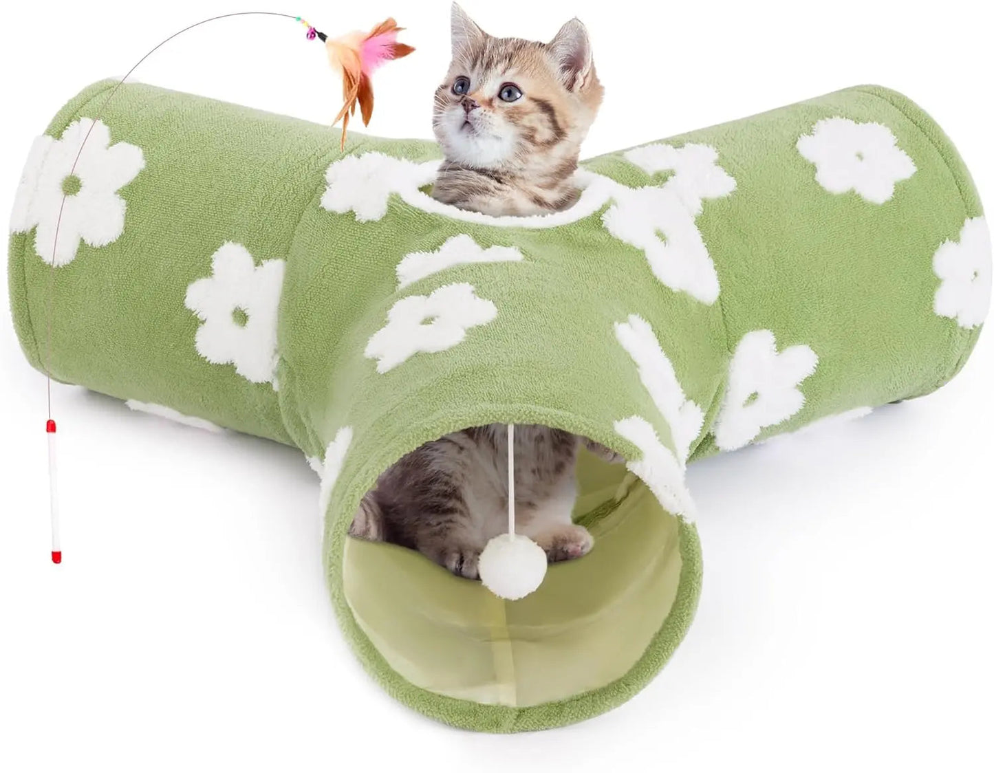 3-Way Collapsible Cat Tunnel