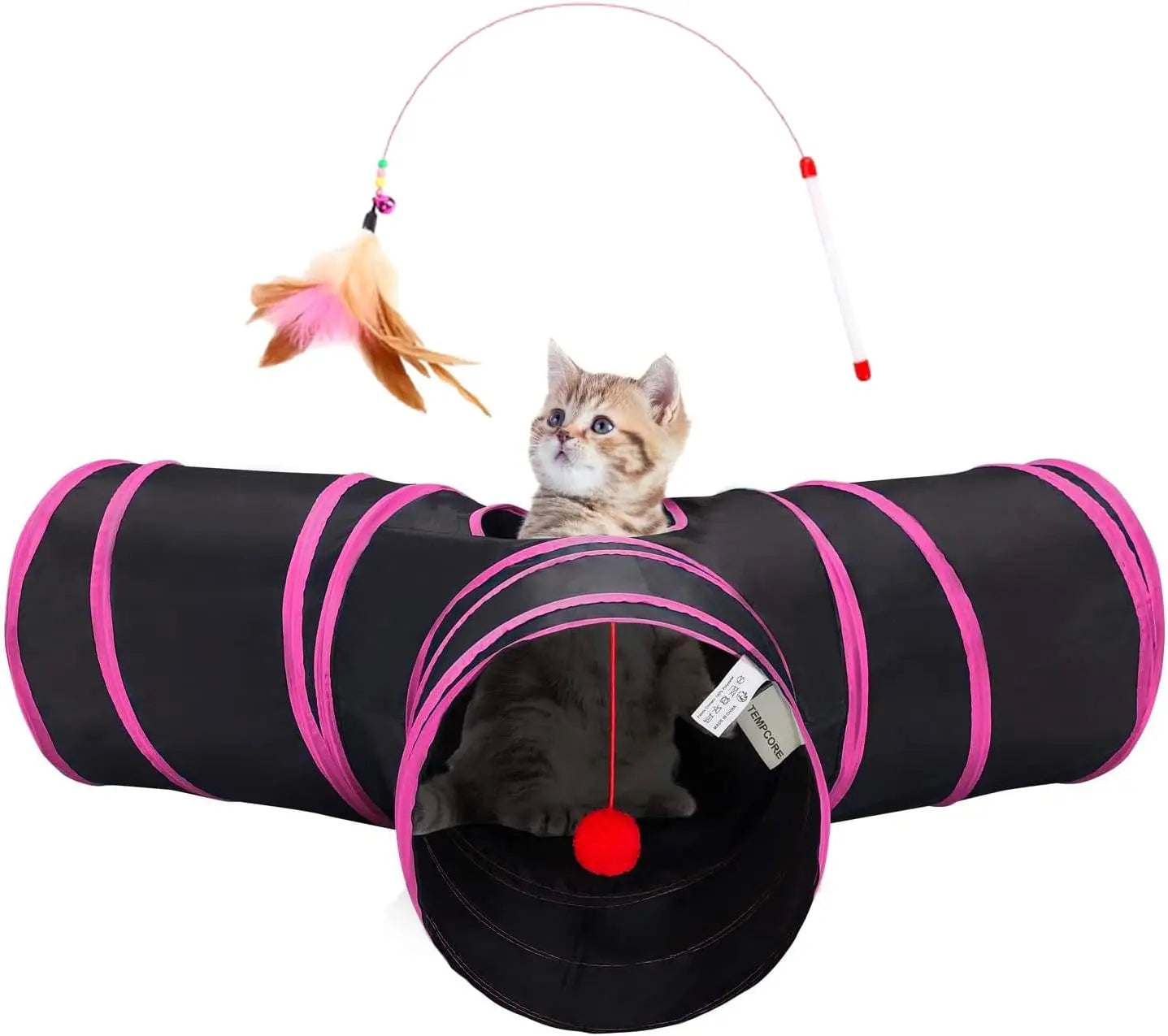 3-Way Collapsible Cat Tunnel