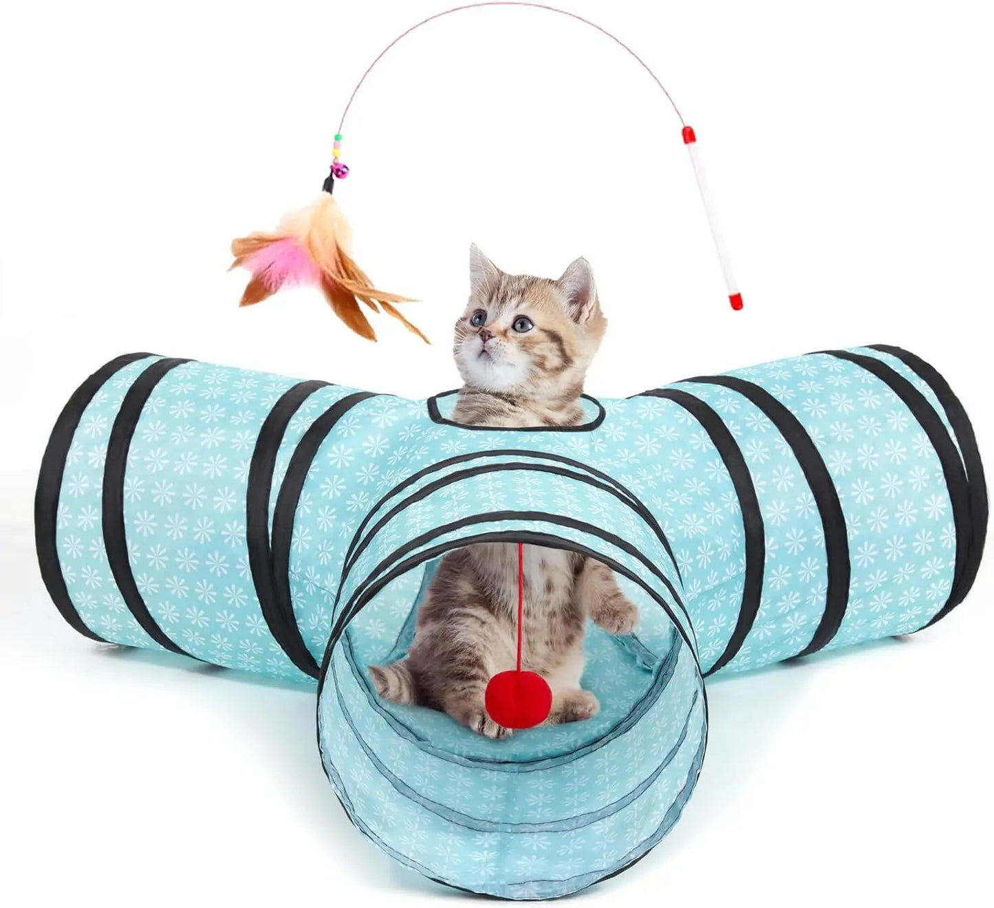 3-Way Collapsible Cat Tunnel