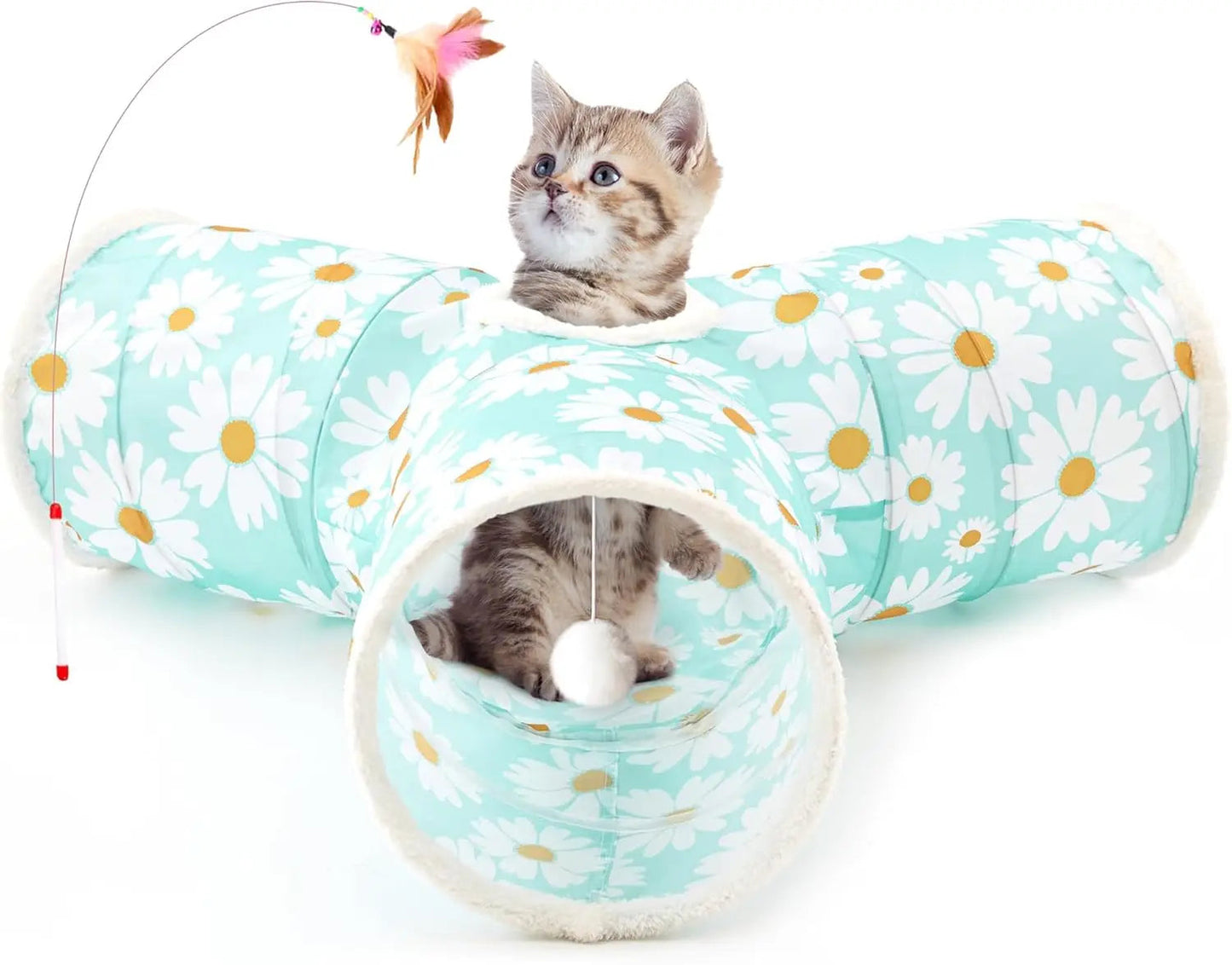 3-Way Collapsible Cat Tunnel