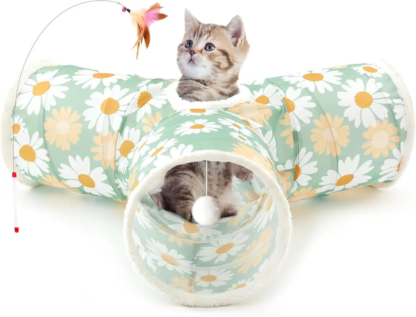 3-Way Collapsible Cat Tunnel