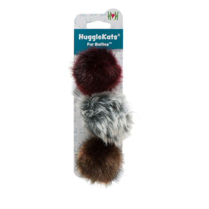 HuggleKats® Fur Ballies Catnip Cat Toy