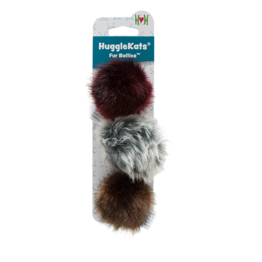 HuggleKats® Fur Ballies Catnip Cat Toy