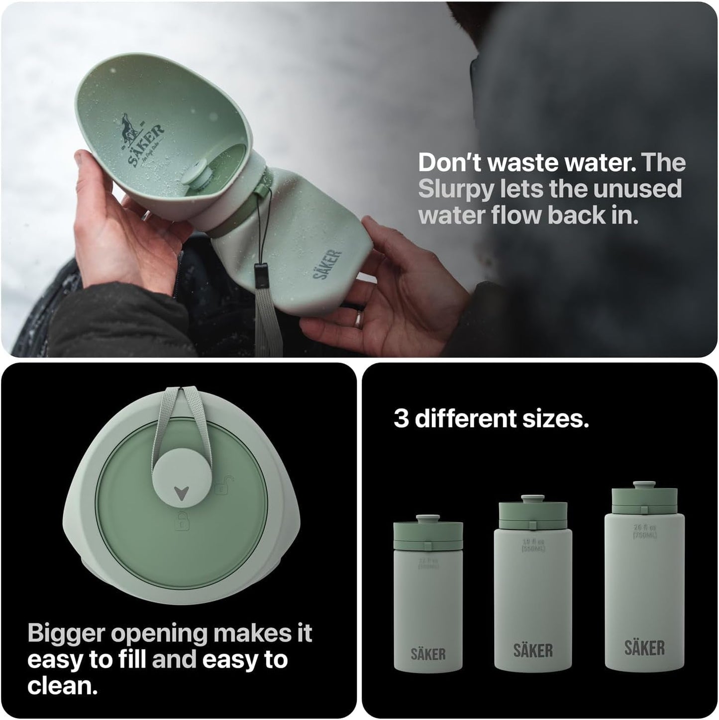 Portable Dog Water Bottle 750ML