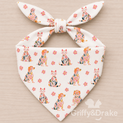Blooming Besties Dog & Cat Bandana