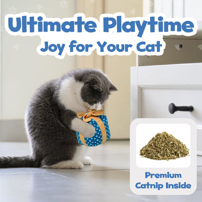 PUPROAR™ Gift Box Catnip & Crinkle Cat Toy