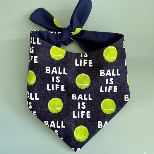 Game, Set, Fetch Dog Bandana