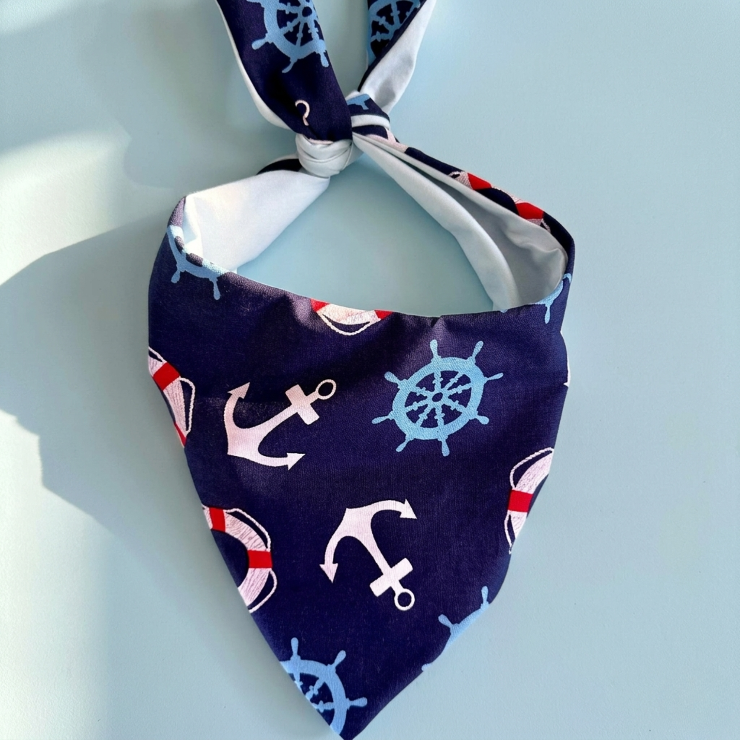 Coastal Sailboat Dog Bandana
