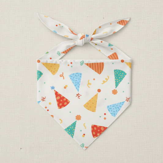 Let’s Pawty Dog Bandana