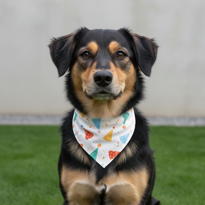 Let’s Pawty Dog Bandana