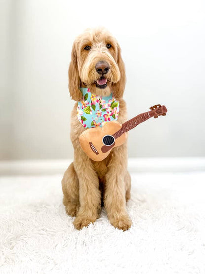 PUPROAR™ Guitar Squeaky Plush Dog Toy