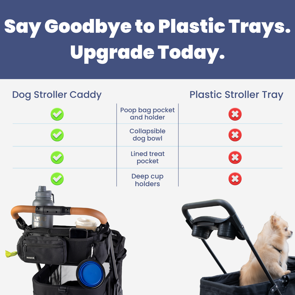 RUBYLOO™ Dog Walk Stroller Organizer