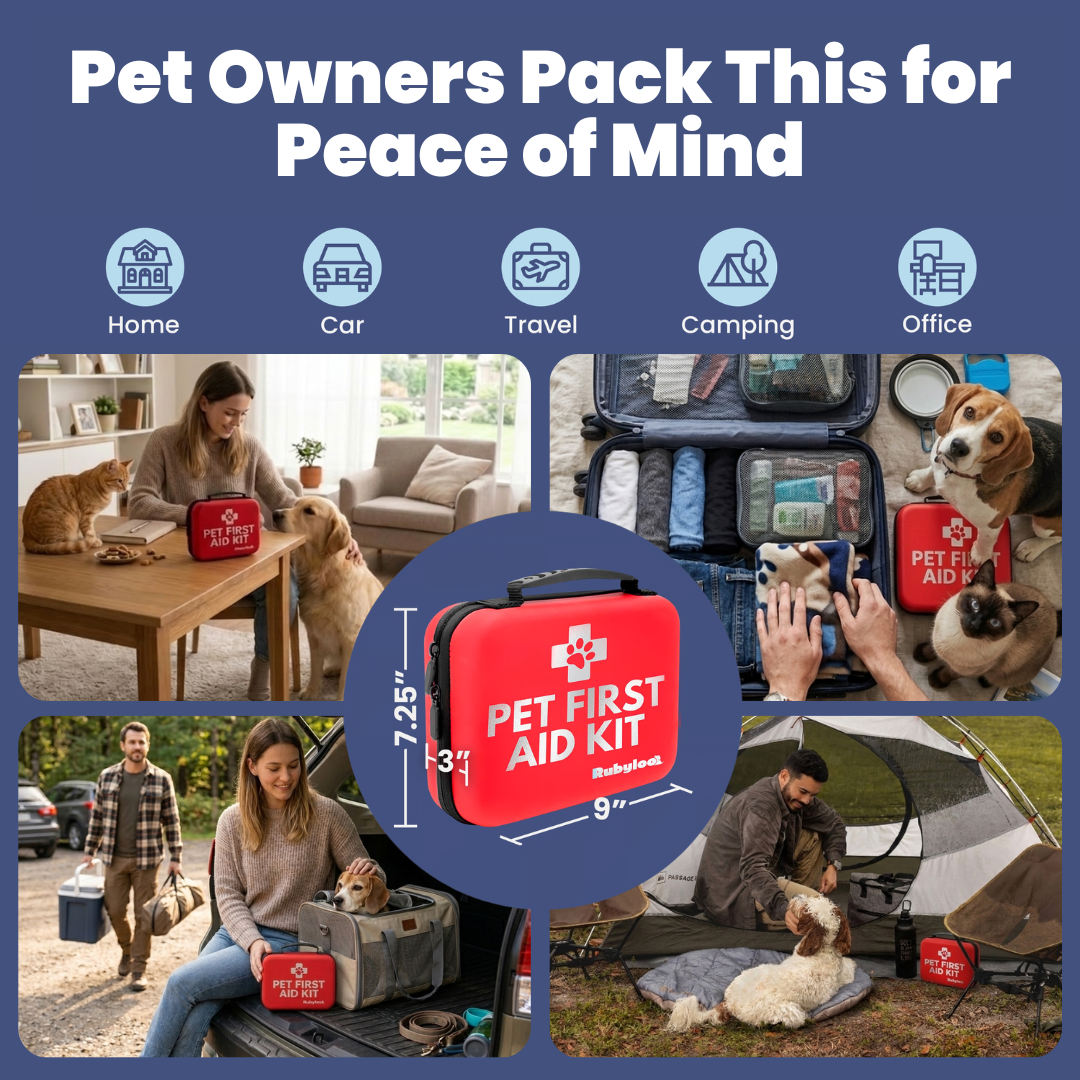Trail Ready Pet First Aid Kit by Rubyloo