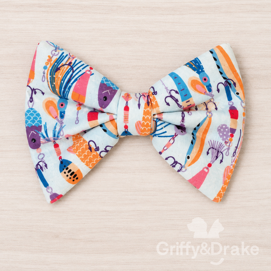 Griffy & Drake Gone Fishing Bow Tie