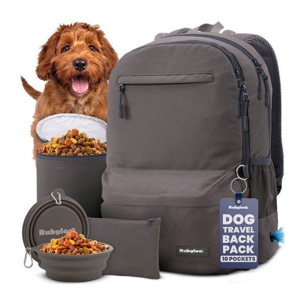 RUBYLOO™ Ultimate Dog Travel Backpack