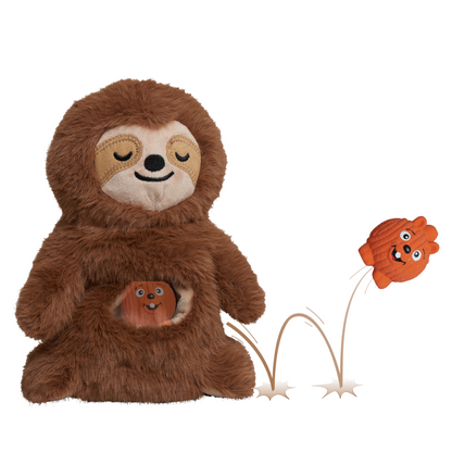 HuggleSnuffles™ Snuggle & Zoom™ Sloth Toy