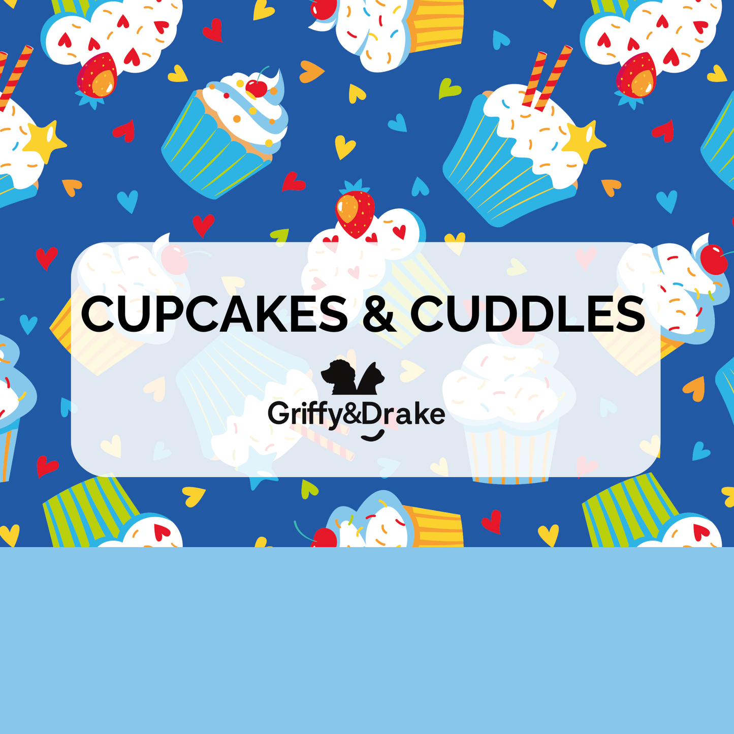 Griffy & Drake Cupcakes & Cuddles Bow Tie