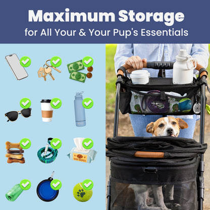 RUBYLOO™ Dog Walk Stroller Organizer