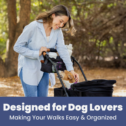 RUBYLOO™ Dog Walk Stroller Organizer