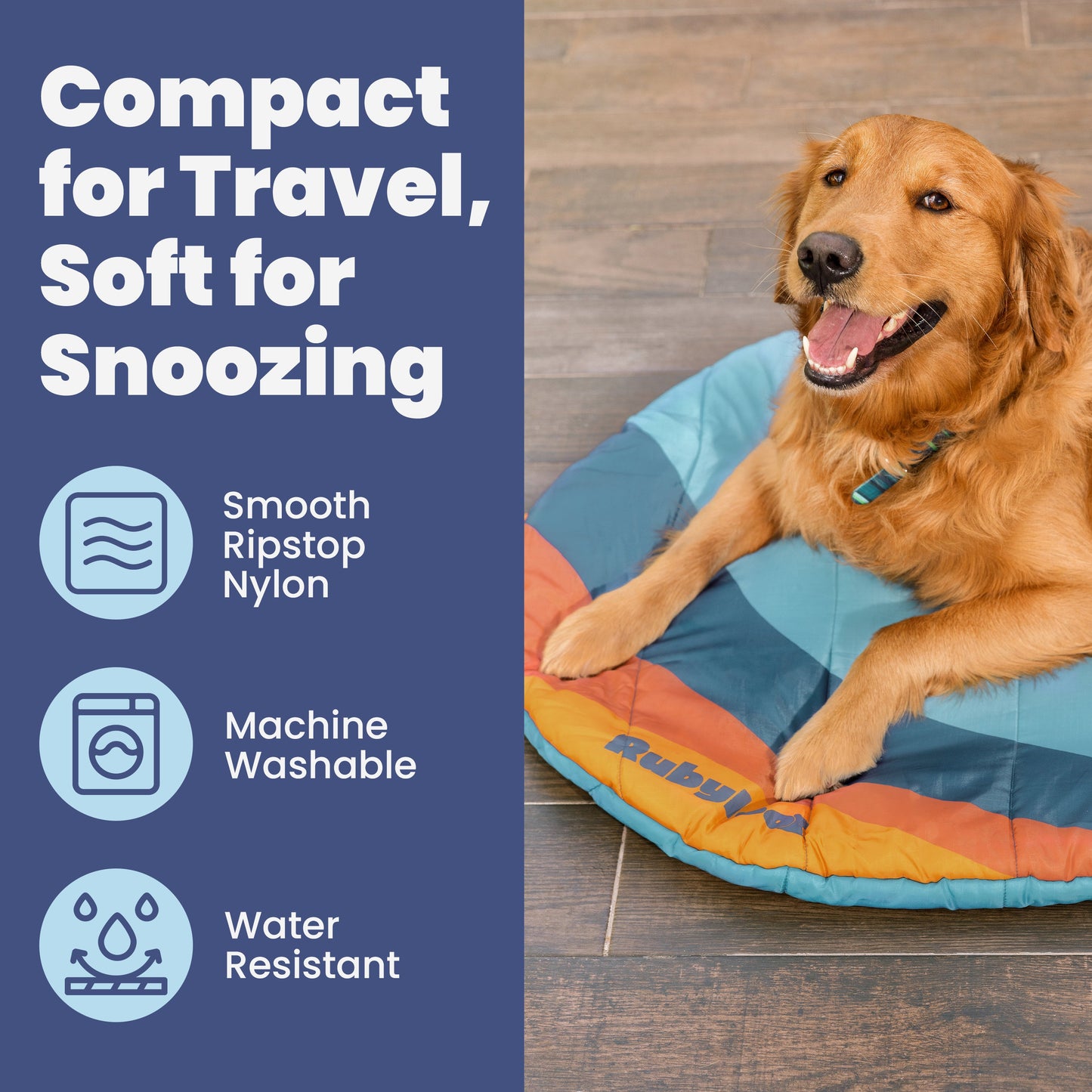 Trailside Comfort Travel Dog Bed