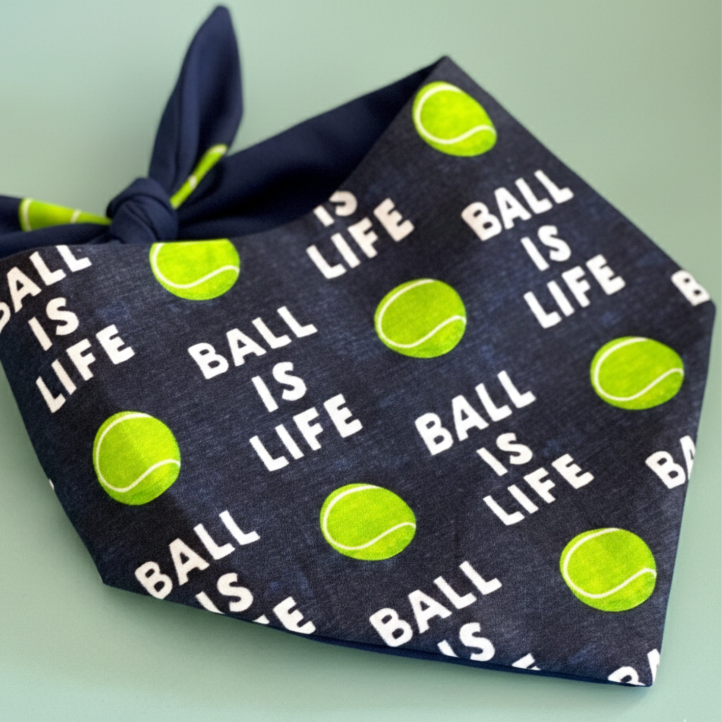 Game, Set, Fetch Dog Bandana
