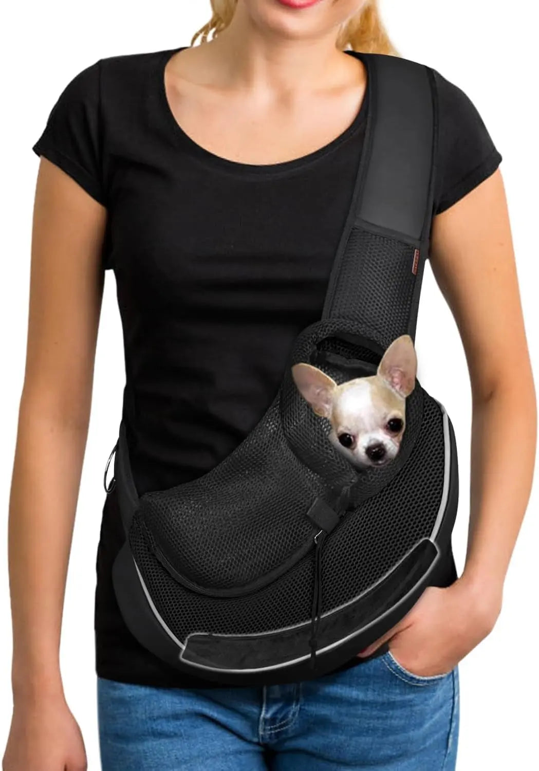 Hands-Free Pet Sling Carrier