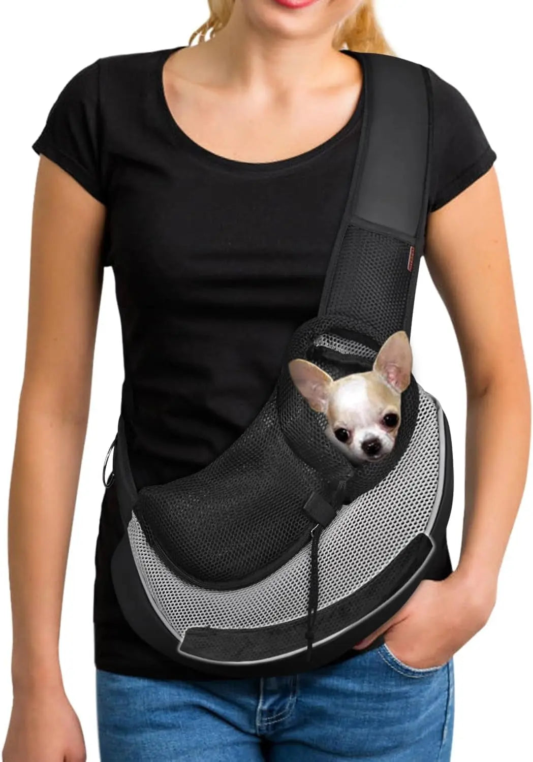 Hands-Free Pet Sling Carrier