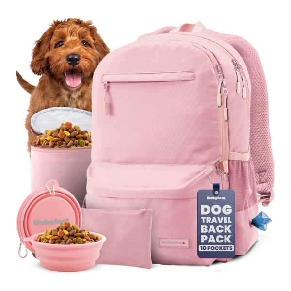 RUBYLOO™ Ultimate Dog Travel Backpack