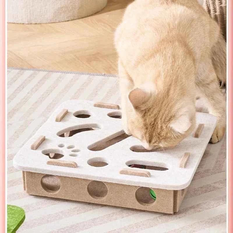 Interactive Cat Puzzle Toy