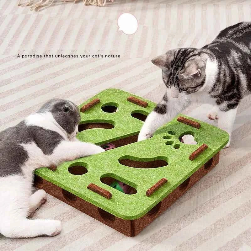 Interactive Cat Puzzle Toy
