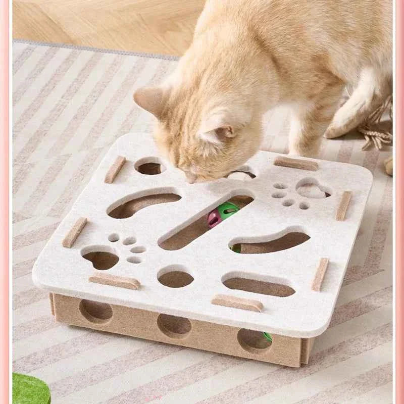 Interactive Cat Puzzle Toy