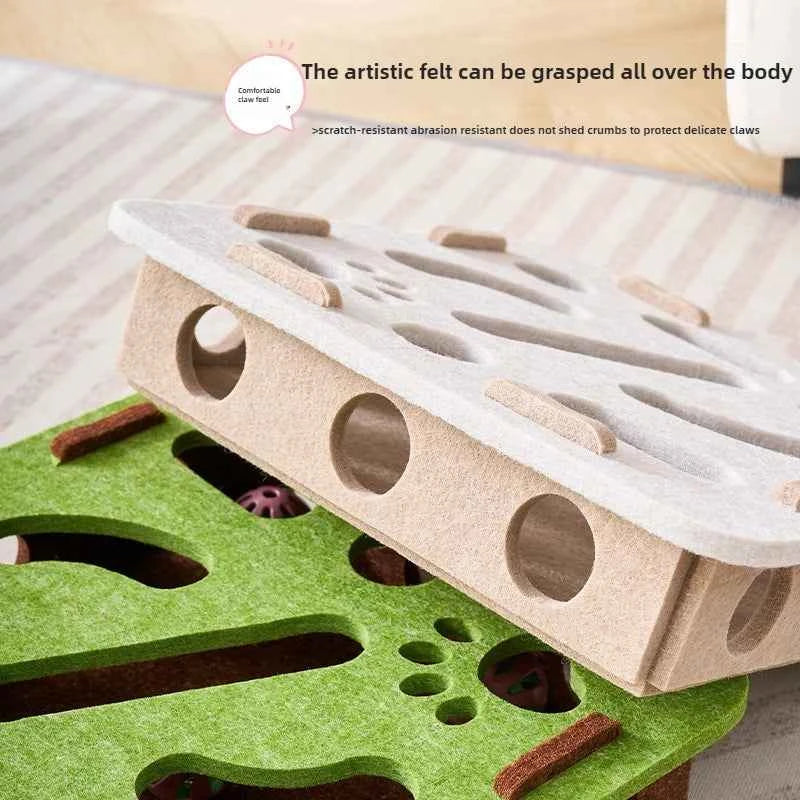 Interactive Cat Puzzle Toy