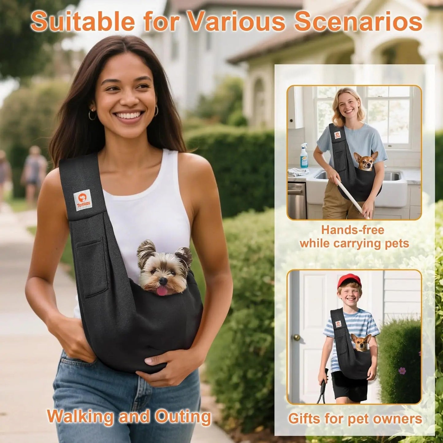 Cozy Carry Pet Sling Carrier
