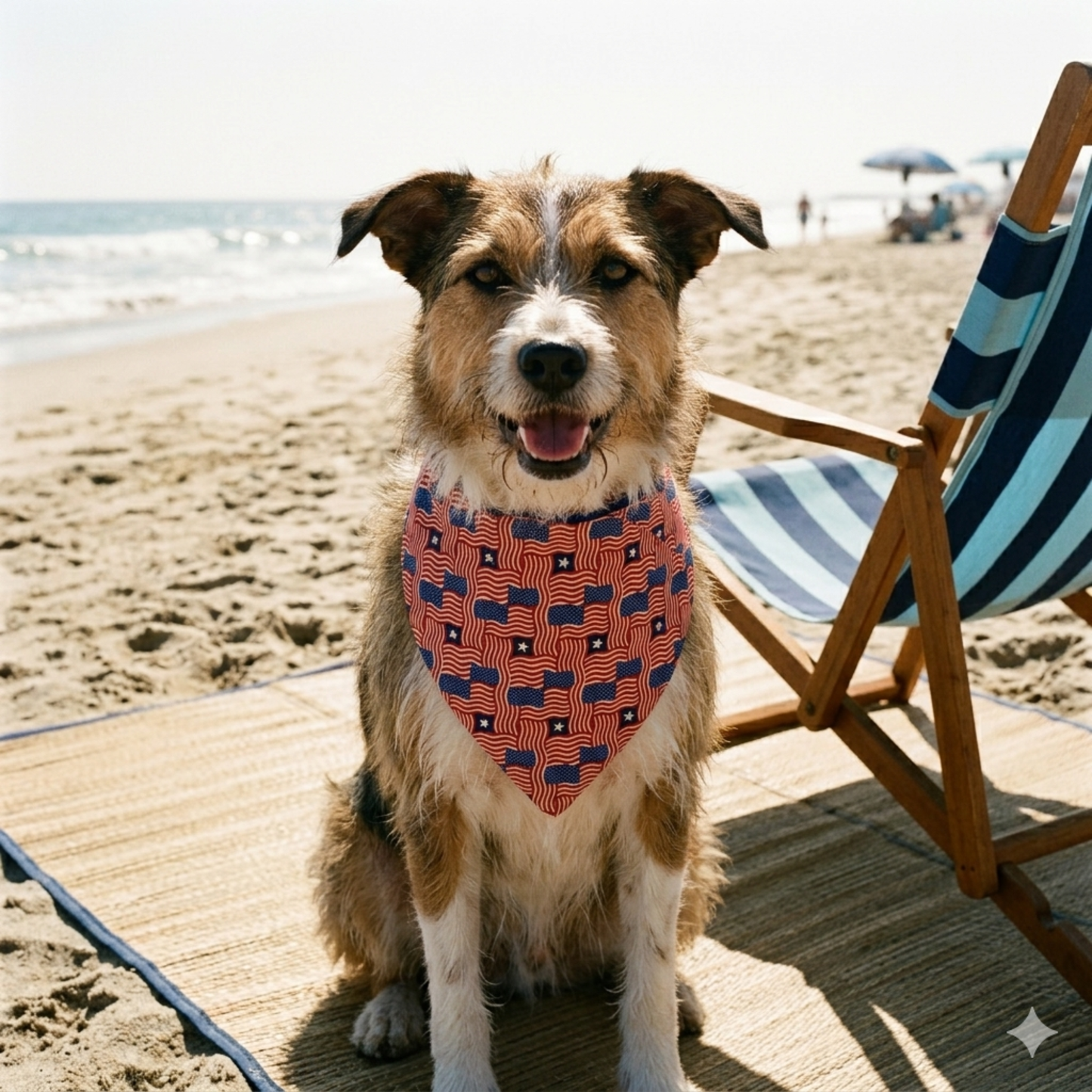 All-American Pup Dog Bandana