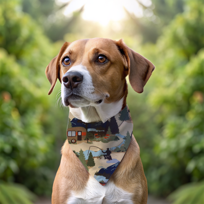 Happy Camper Dog Bandana