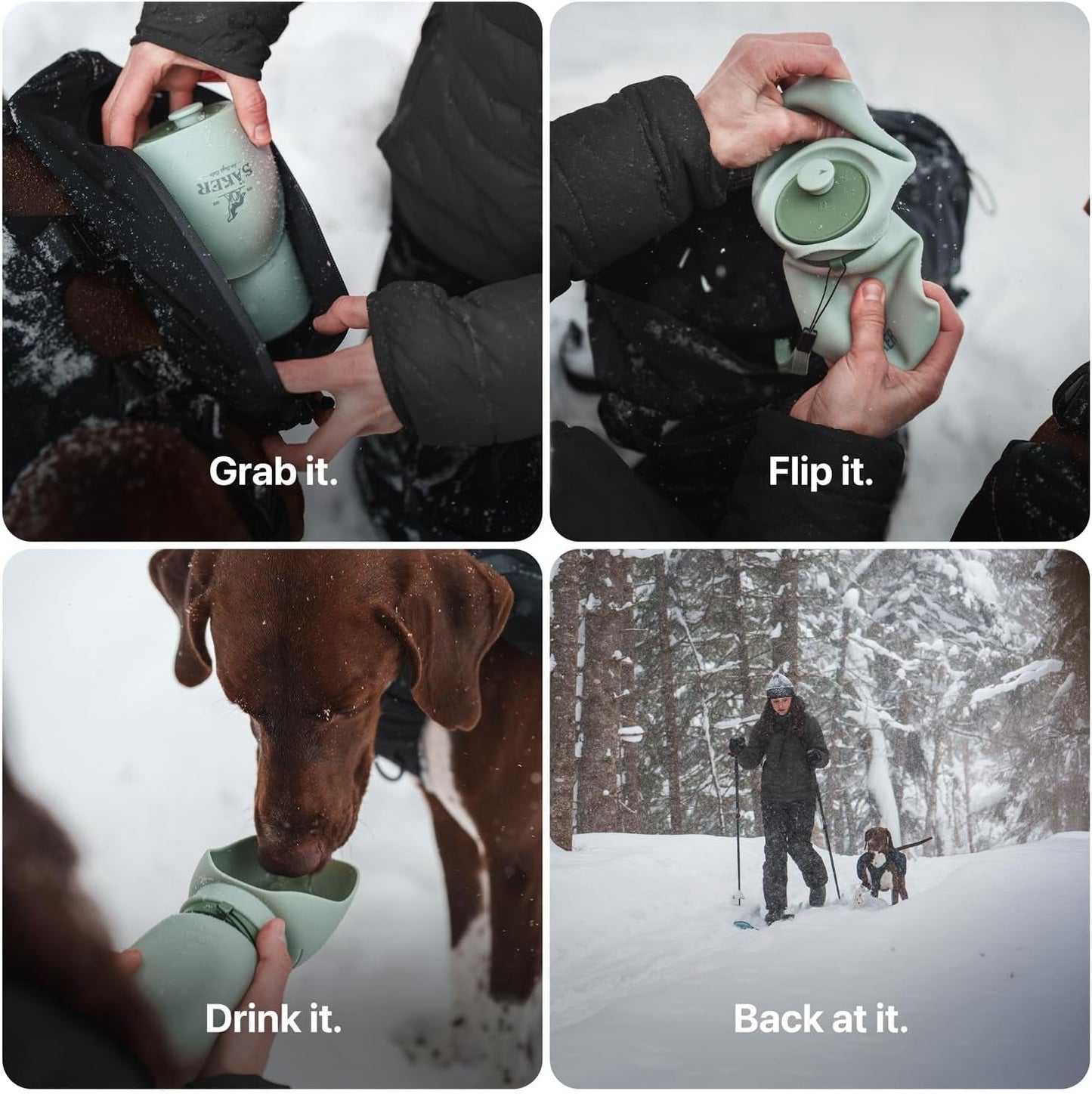 Portable Dog Water Bottle 750ML